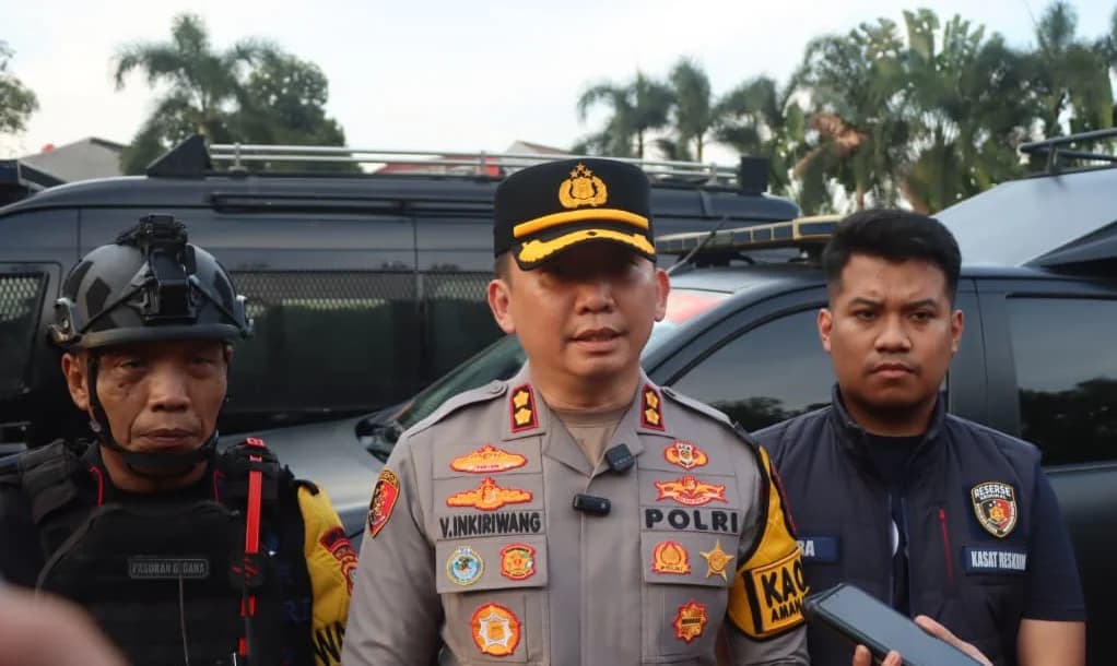 Kapolres Metro Tangsel, AKBP Victor Inkiriwang