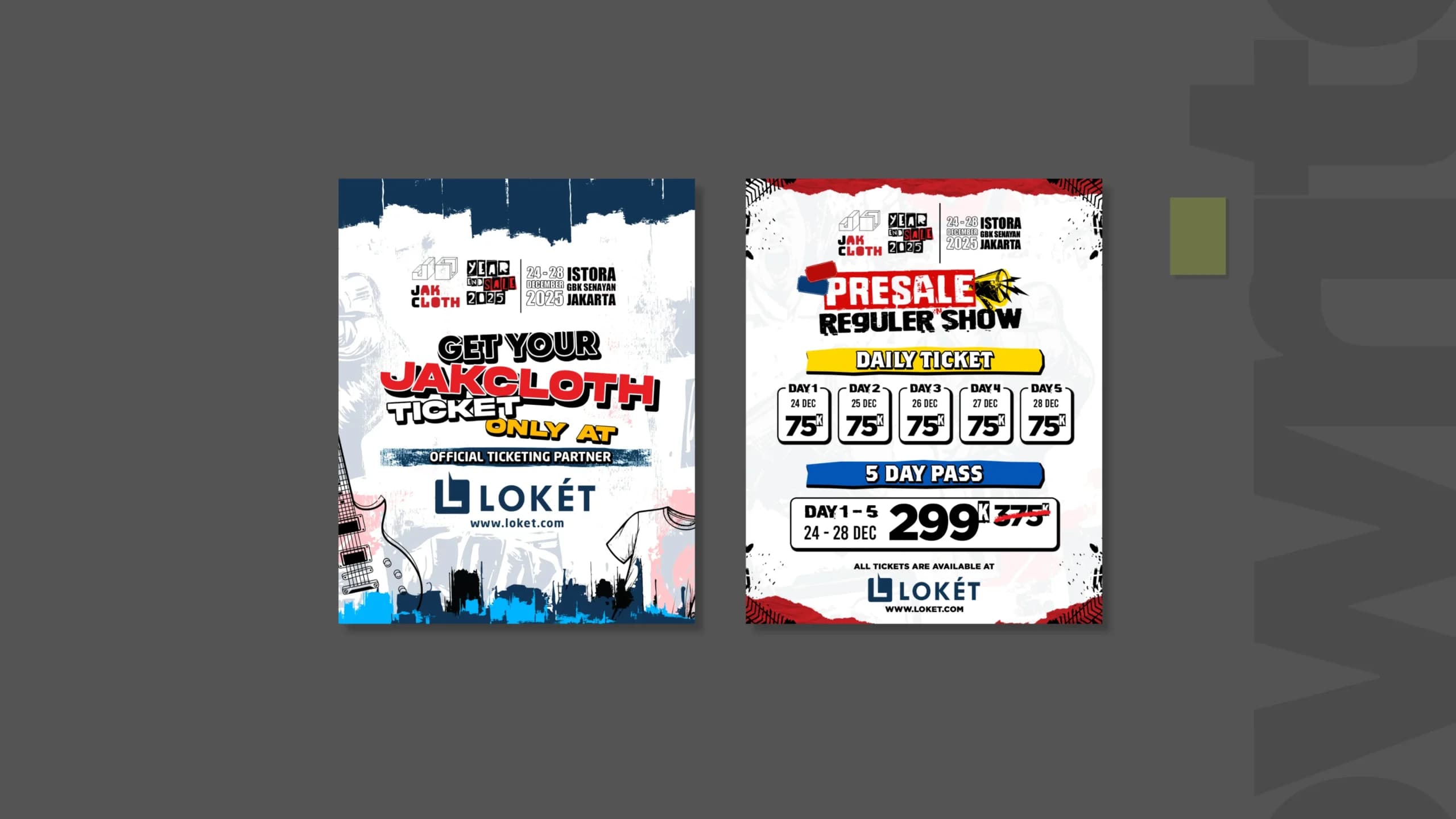 Tiket JakCloth YES 2025 Tiket JakCloth YES 2025