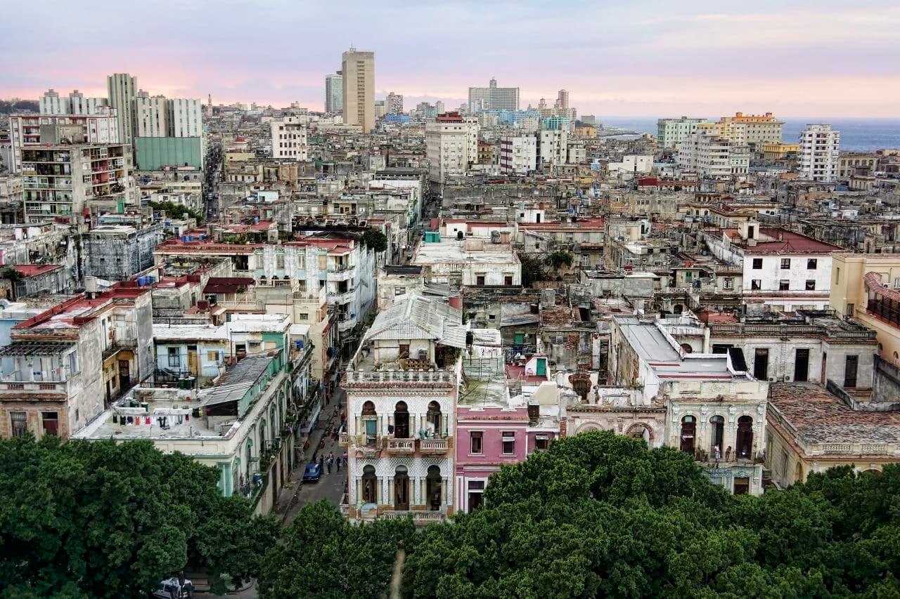 Salah satu kota di Kuba, Havana