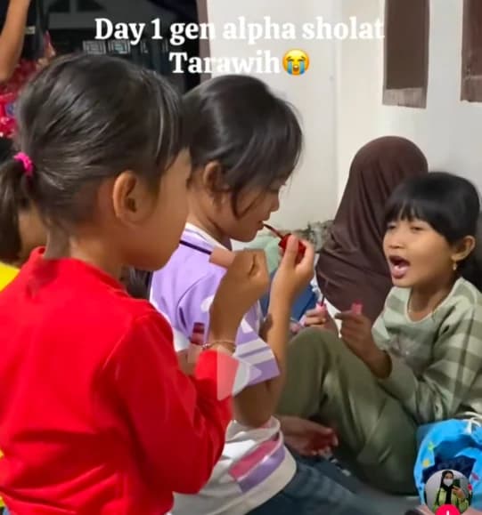Viral Video Gen Alpha Bersolek