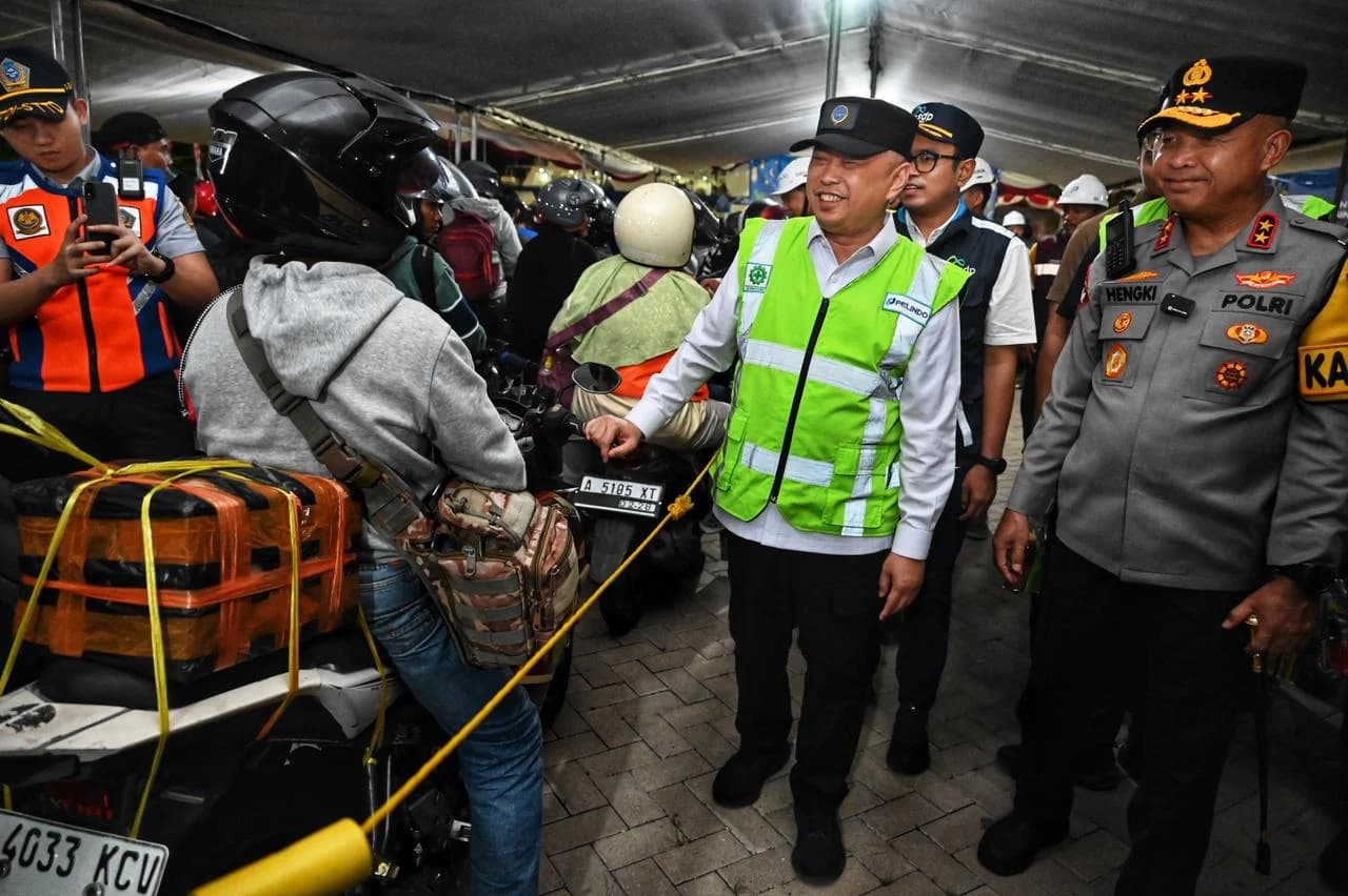 Menhub Sidak Tiga Pelabuhan di Banten Jelang Puncak Mudik Lebaran 2026