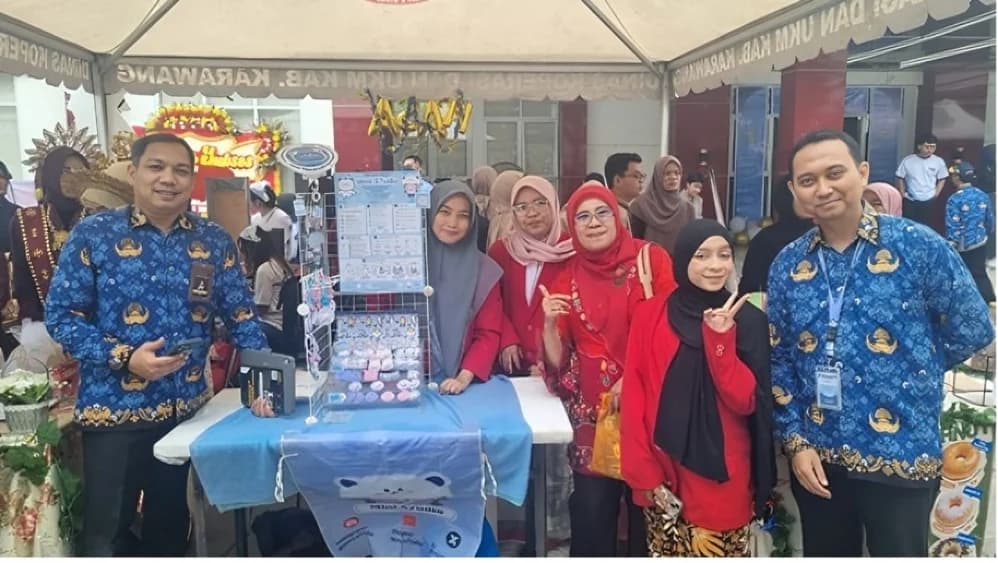 Ajang UNEX (Unsika Entrepreneurship Expo) 2026 yang diselenggarakan oleh Universitas Singaperbangsa Karawang.