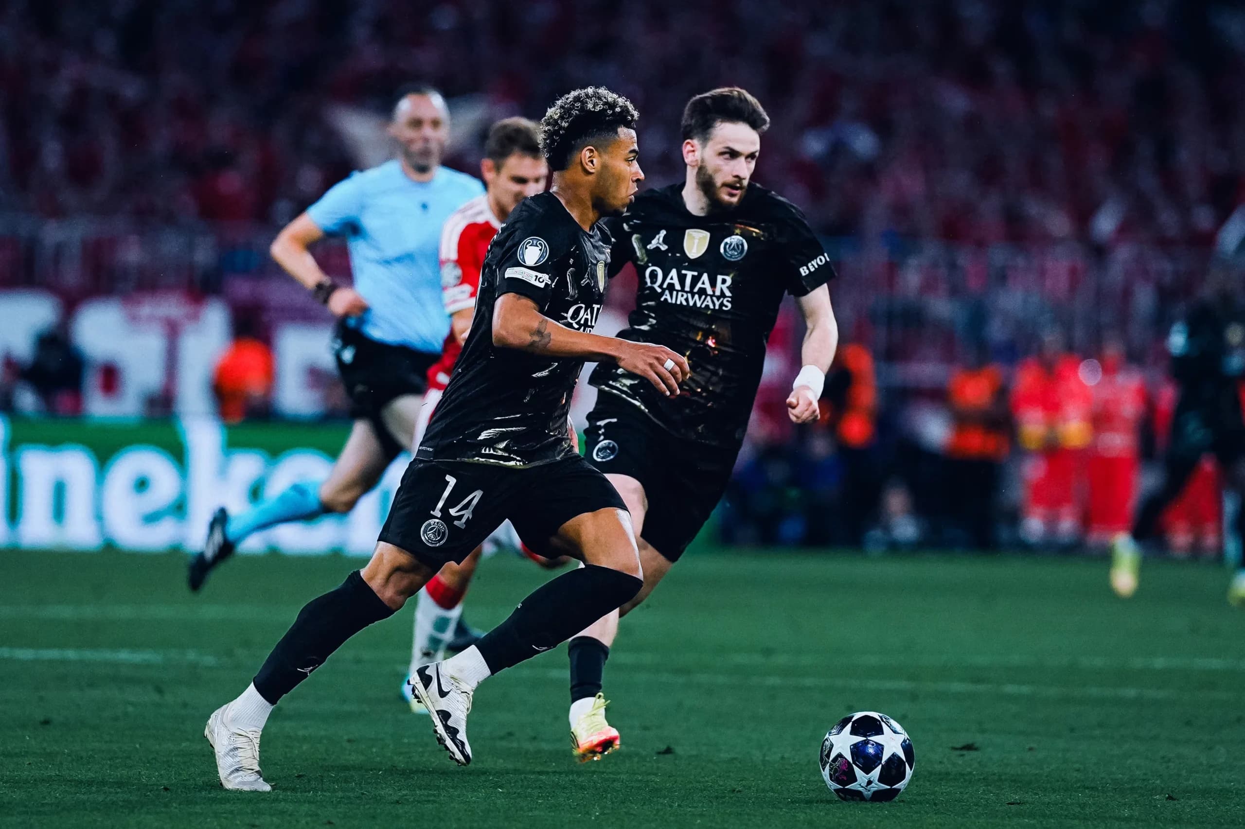 Pertandingan leg kedua semifinal UCL antara PSG melawan Bayern Munchen