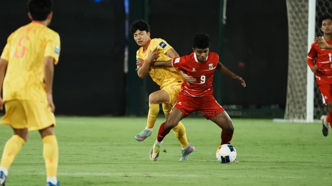 Timnas Indonesia U-17 meraih kemenangan penting malawan China U-17 di laga perdana Piala Asia U-17