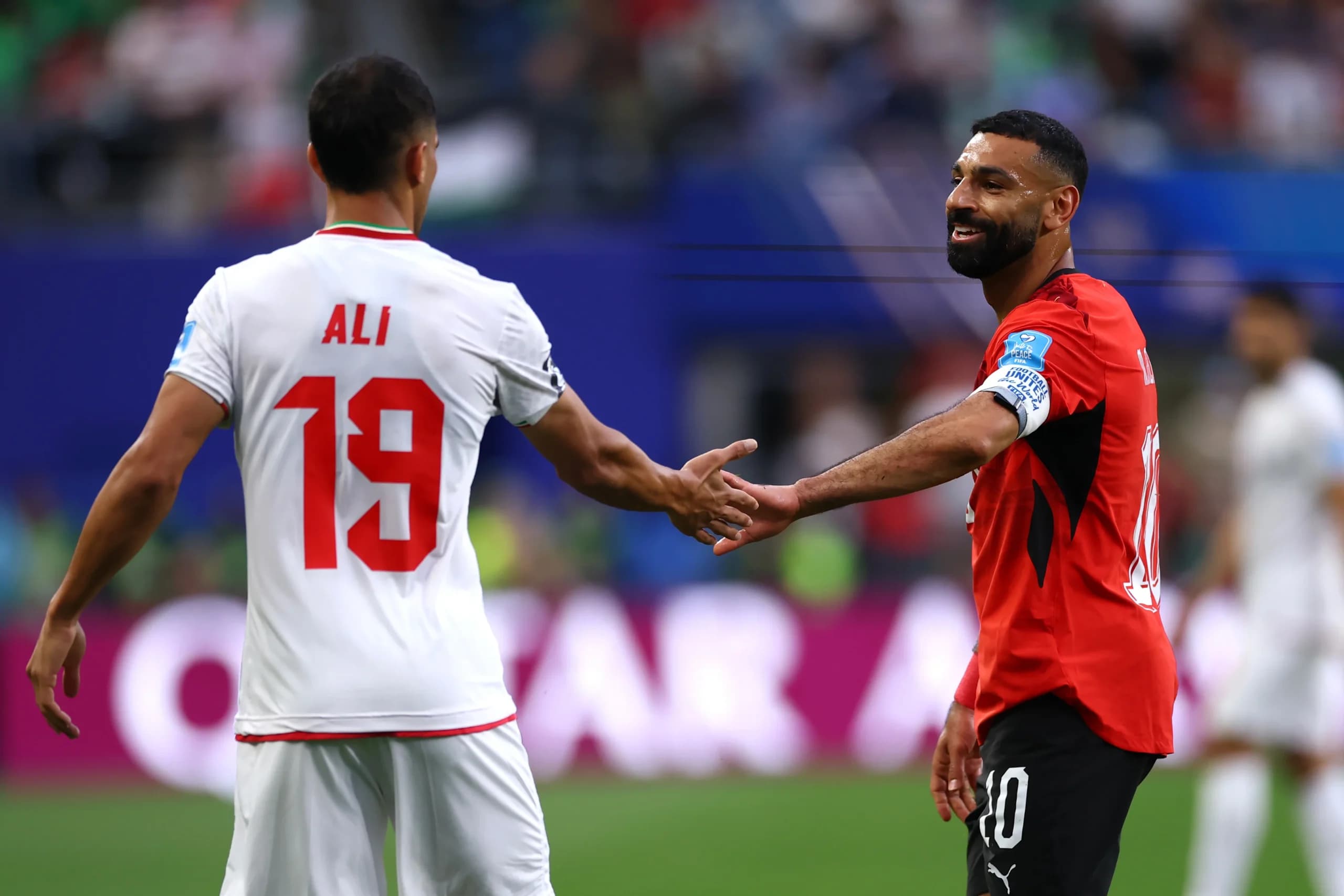 Pertandingan antara Mesir dan Iran berakhir Imbang