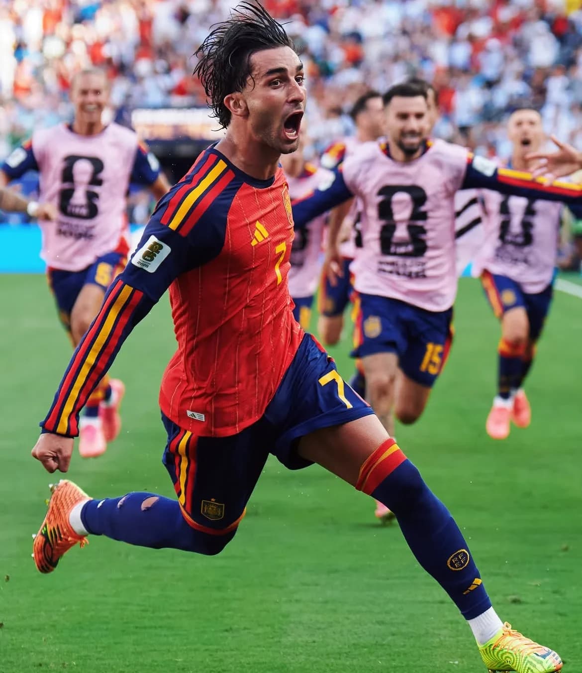Ferran Torres dalam laga Piala Dunia 2026 Spanyol Argentina (Sumber: unsplash Instagram Ferran Torres)