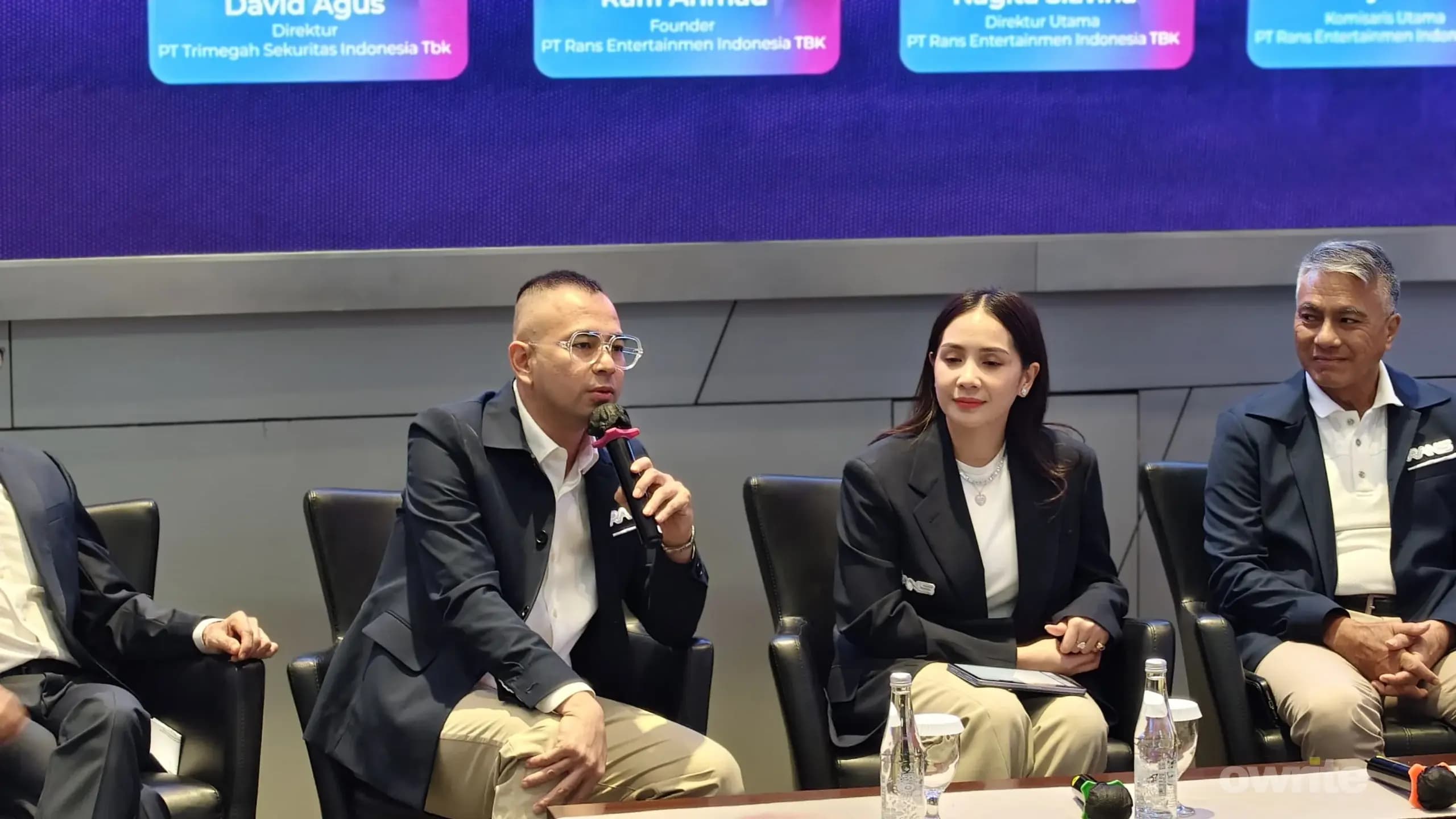 IPO RANS Entertainment di Bursa Efek Indonesia (sumber: Owrite/Anisa Aulia)