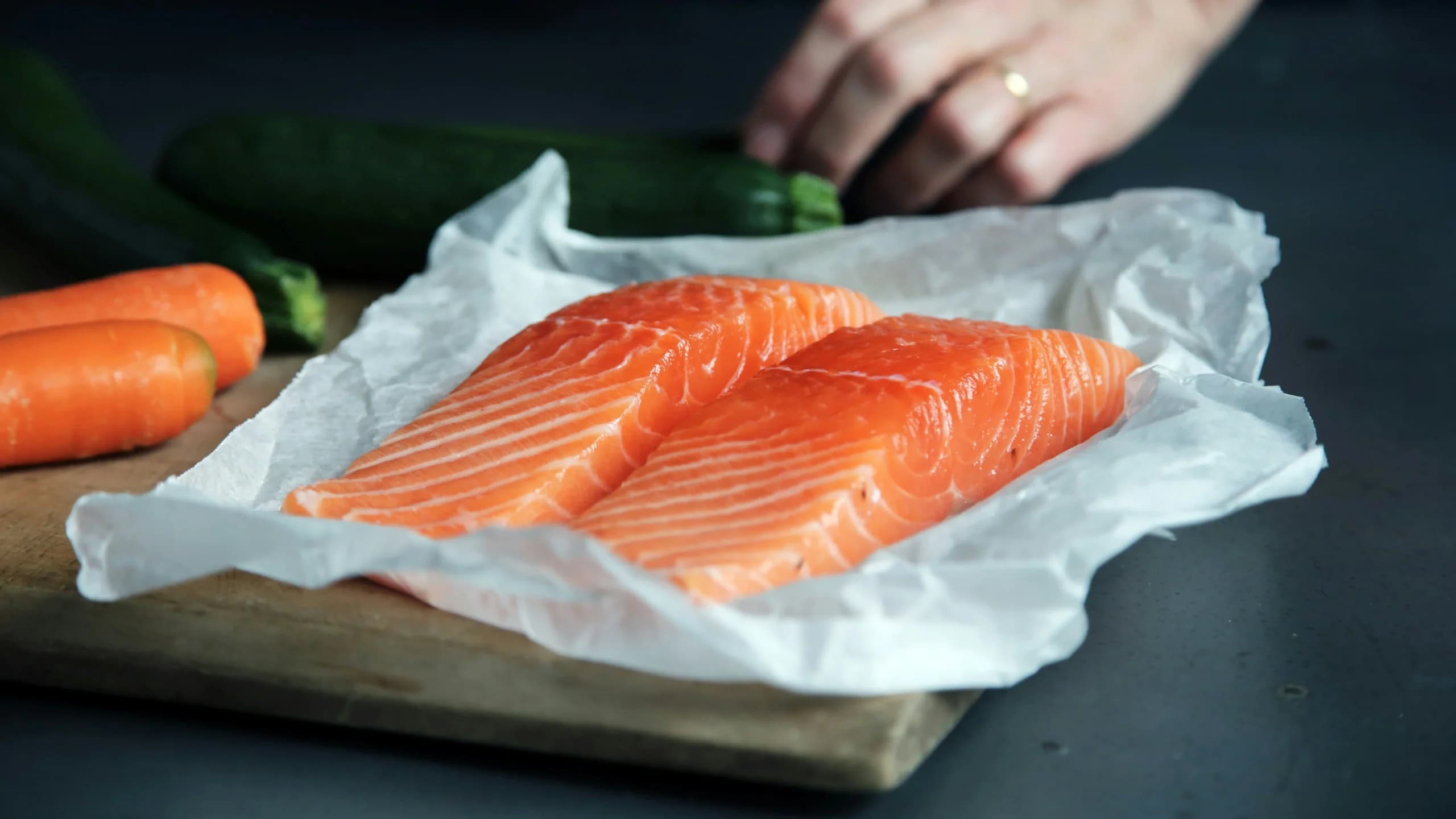 Daging Ikan Salmon