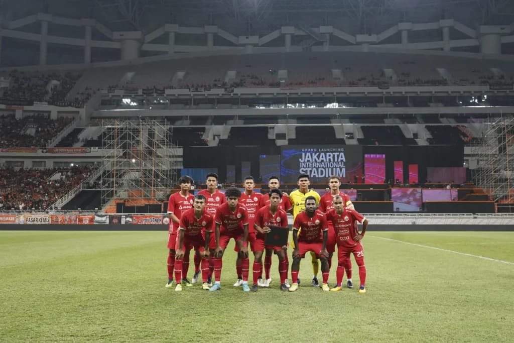 Jakarta International Stadium (JIS), tempat digelarnya kompetisi Super League 2026/2027