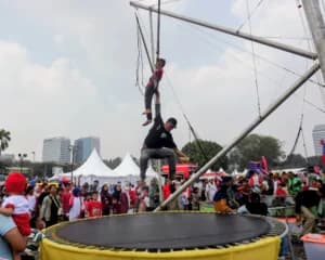 Lima Permainan Anak di Monas Saat 17 Agustusan, Gratis dan Buka Sampai Malam