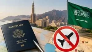 Situasi Keamanan Memburuk, Pegawai Pemerintah AS Dilarang Bebas Bepergian ke Dua Kota Saudi