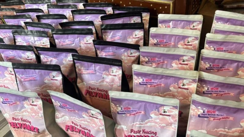 Ampas Tebu Disulap Jadi Pasir Kucing.