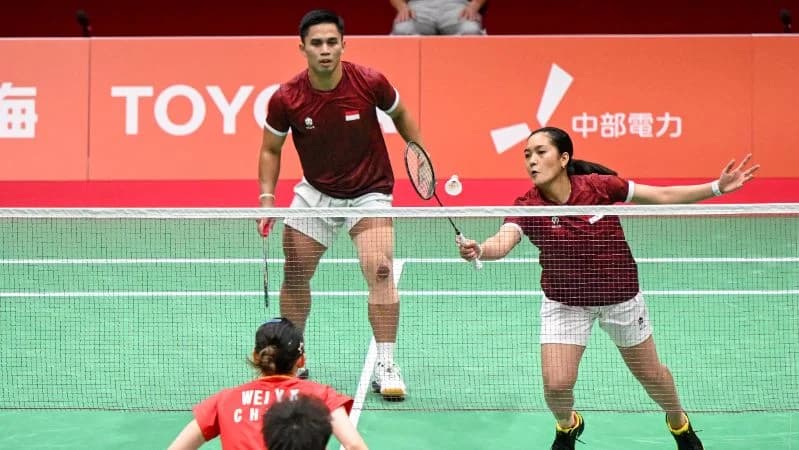 Nyaris Juara! Amri/Nita Sudah di Ambang Emas, 5 Poin Beruntun China Bikin Mimpi Buyar
