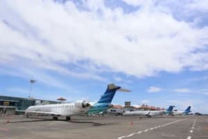 Abu Vulkanik Anak Krakatau Usik Langit Bali, 17 Penerbangan di Ngurah Rai Terdampak