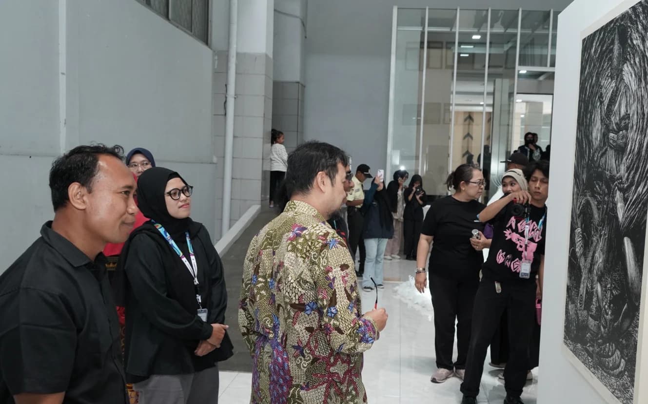 12 Seniman Dunia Ramaikan Pameran Seni UMB: Ada Karya dari Austria hingga AS
