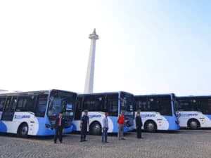 Abu Vulkanik Mengudara, Transjakarta Matikan Sementara Lift dan Eskalator