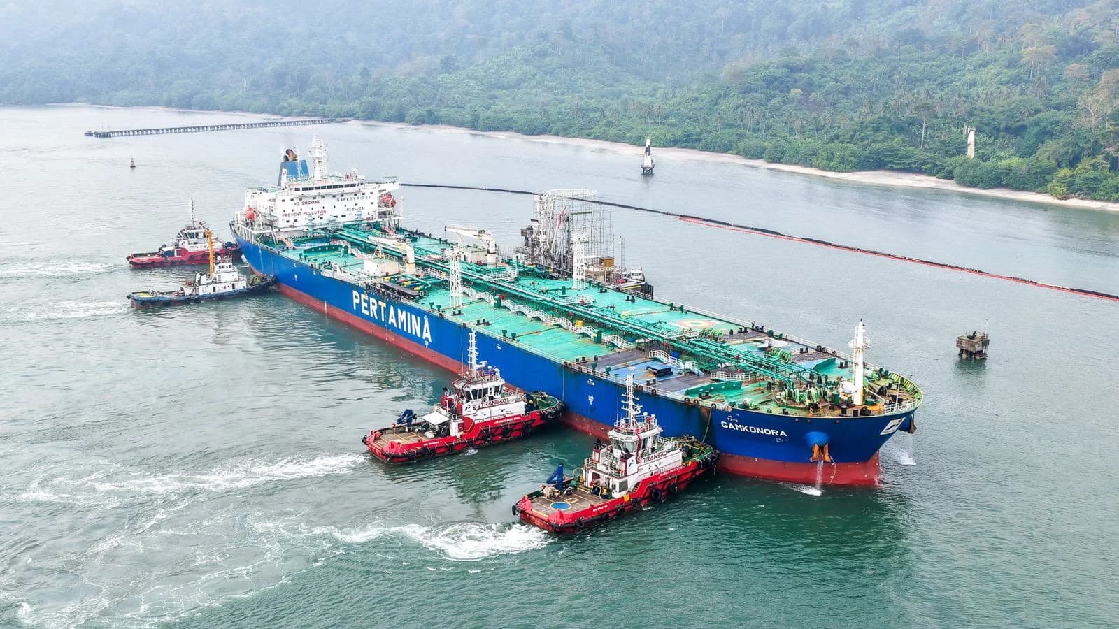 Ilustrasi Kapal Pertamina Internasional Shipping. (Sumber: Dok PIS)
