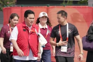 Wushu Meleset dari Target, Erick Thohir Minta Kontingen Indonesia Tak Kehilangan Fokus