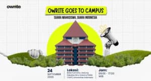 Sayid Iskandarsyah: Owrite Goes To Campus Ajang Pencarian Mahasiswa Unggul