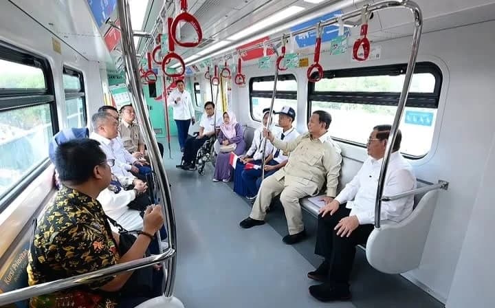 Presiden RI Prabowo Subianto saat