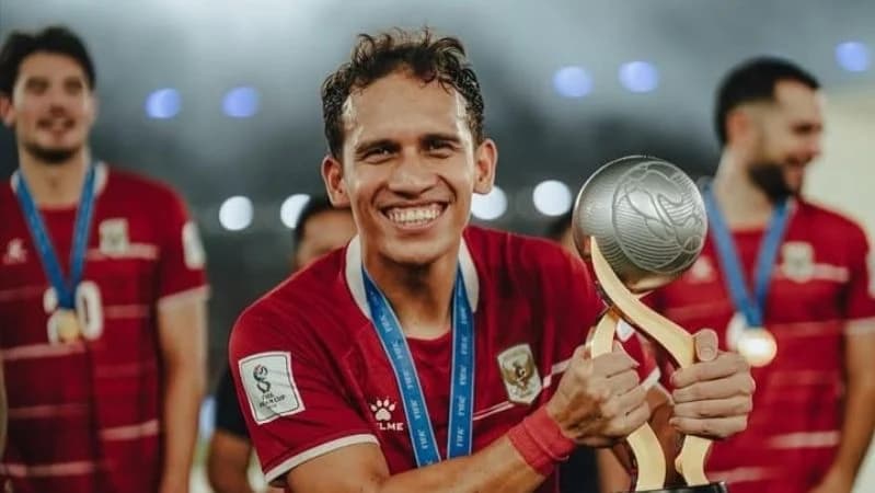 Pemain Timnas Indonesia, Egy Maulana Vikri.