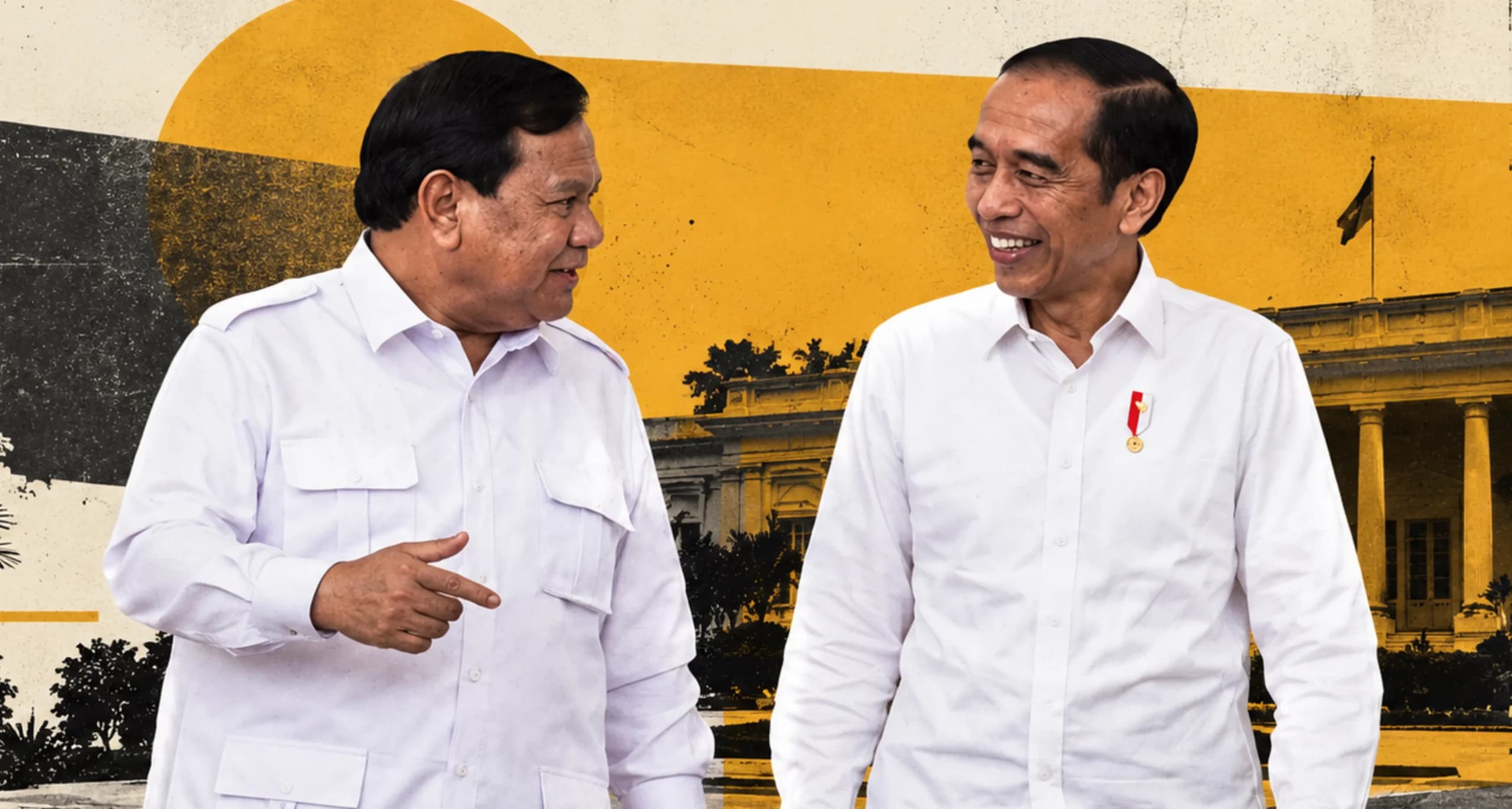 Foto Jokowi Dodo dan Prabowo Subianto