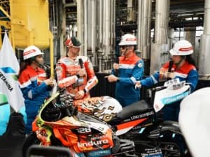 Kala Garuda Memeluk Ducati Pertamina VR46 di Mandalika