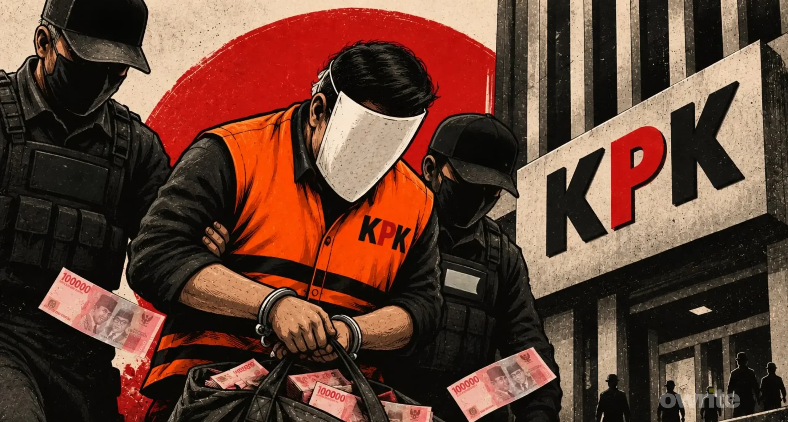 Ilustrasi OTT KPK