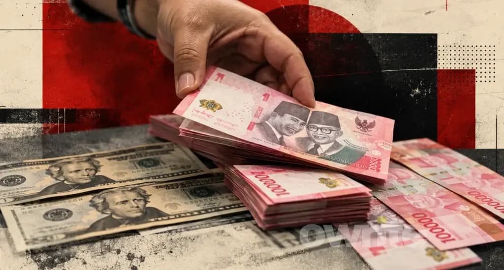 Mata uang Rupiah dan Dollar AS
