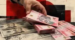 Rupiah Ditutup Amblas Rp18.060 per Dolar AS, IHSG Terpantau Menghijau 1,12 Persen