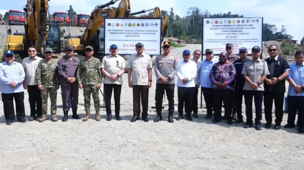 Satgas PKH cabut izin IUP PT KEL di Nabire, Papua Tengah, Oktober 2026.
