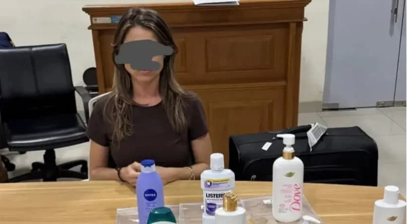 Seorang perempuan warga negara Brasil berinisial TCDS (36) diamankan Bea Cukai dan Polda Bali.