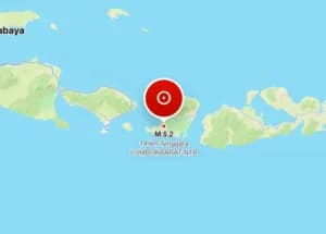 Gempa M5,2 Guncang Lombok Barat, Getaran Terasa Hingga Denpasar