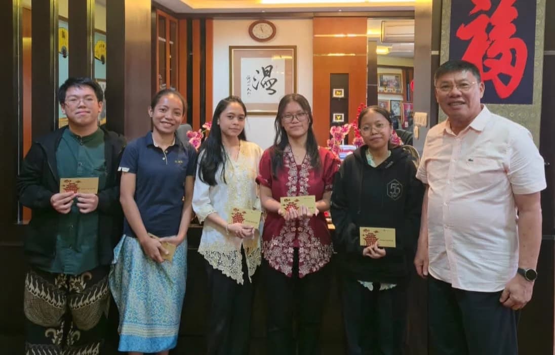 Lima siswa SMK Strada 1 menyelesaikan program magang selama empat bulan di lingkungan Bumimas Permata Group.