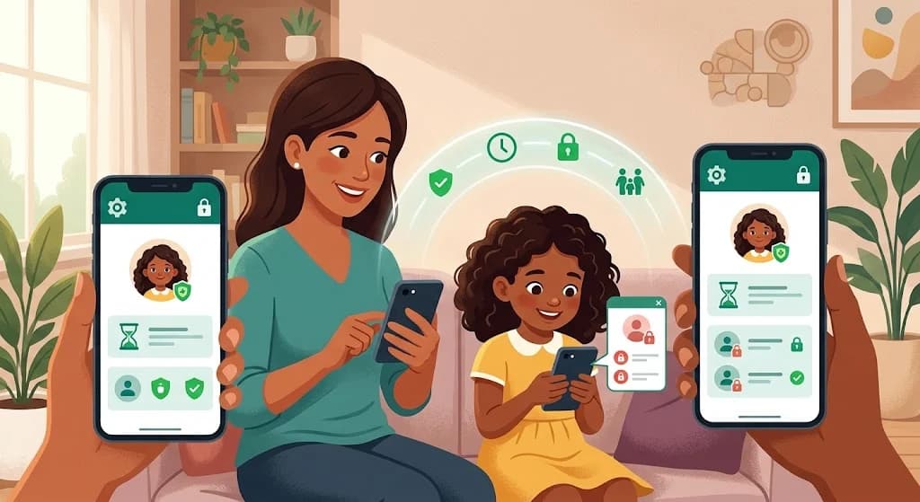 Ilustrasi WhatsApp memperkenalkan fitur Parental Control