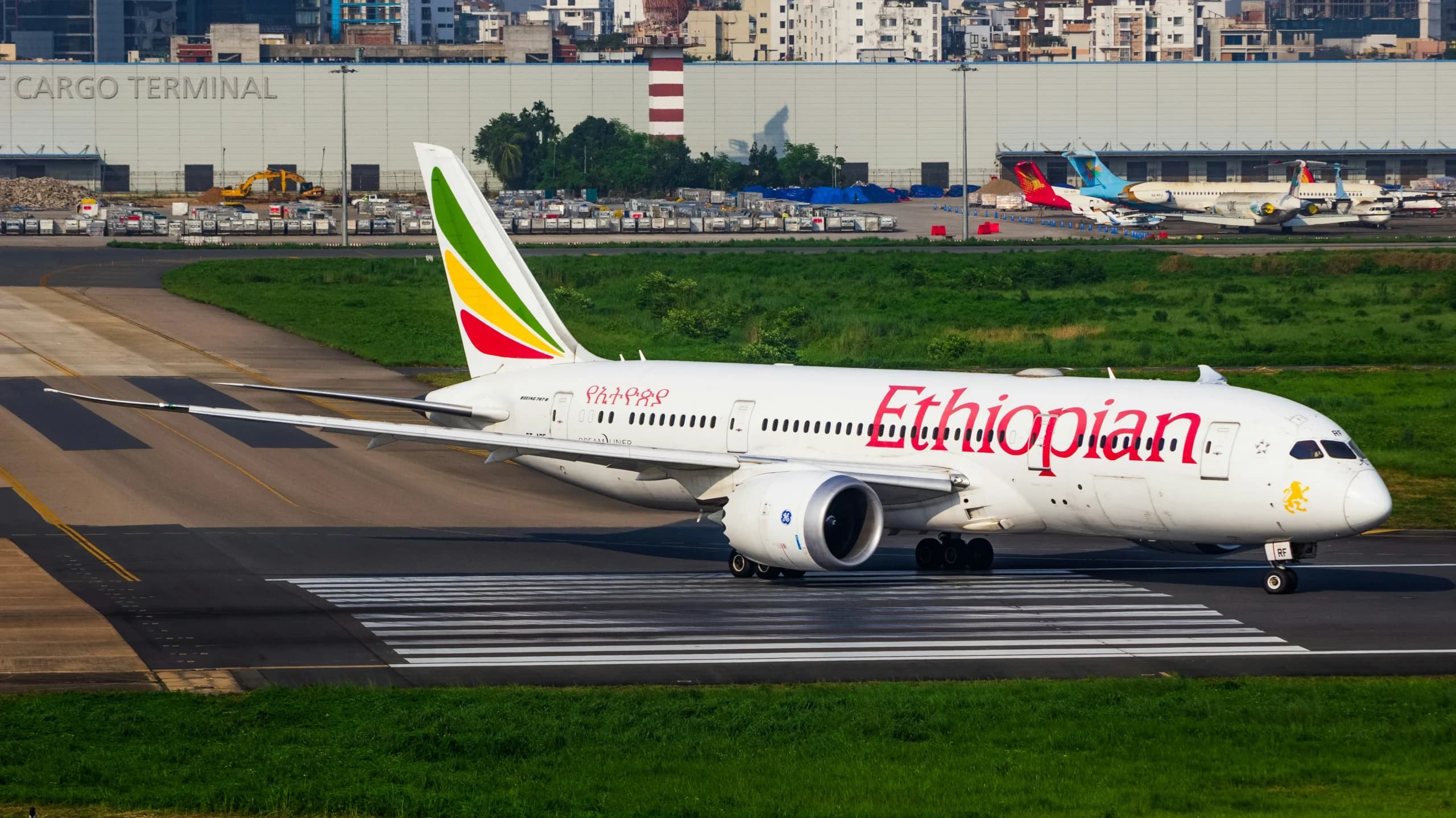 Maskapai Ethiopian Airlines (Sumber :Unsplash/Bornil Amin)