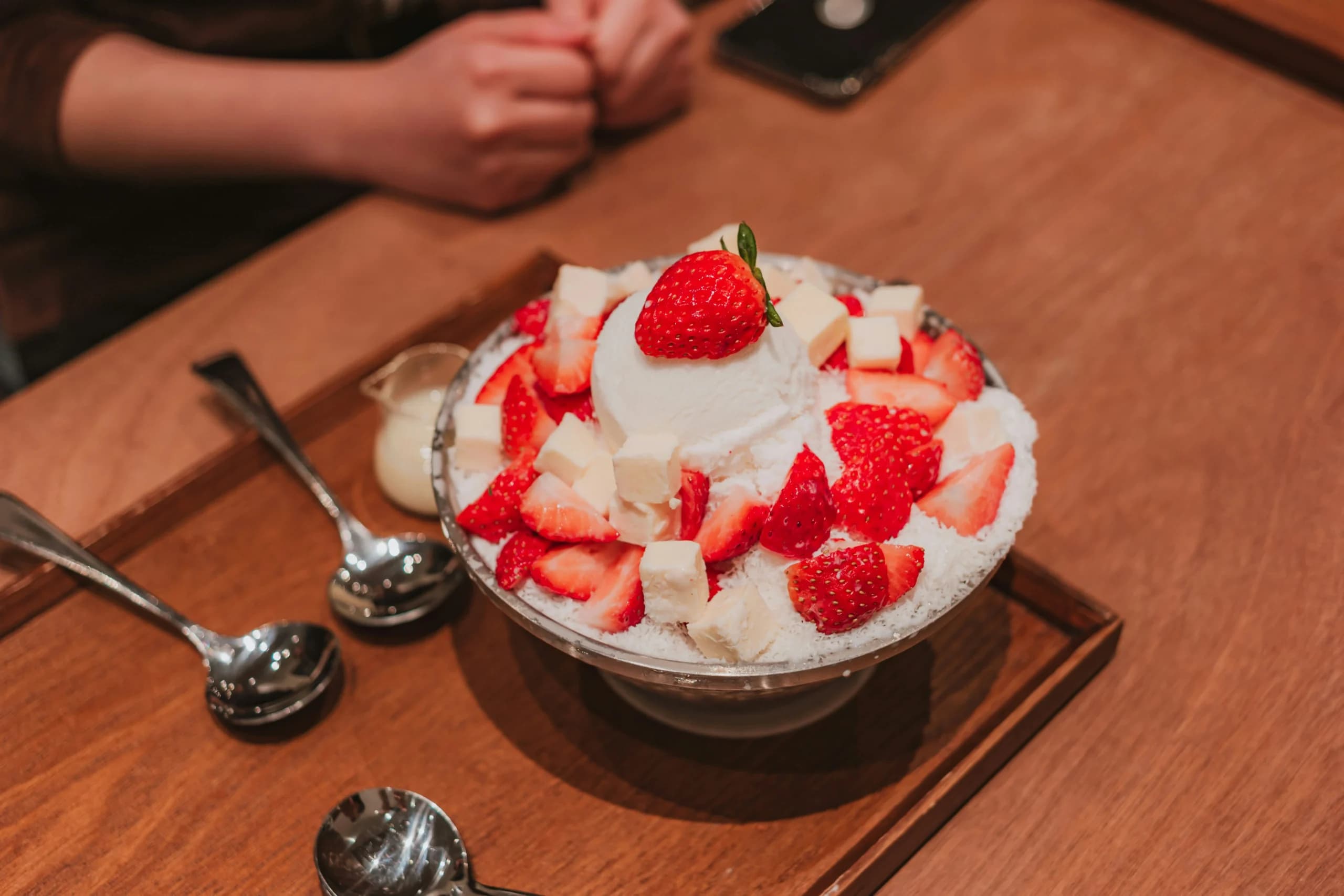 Bingsu stroberi