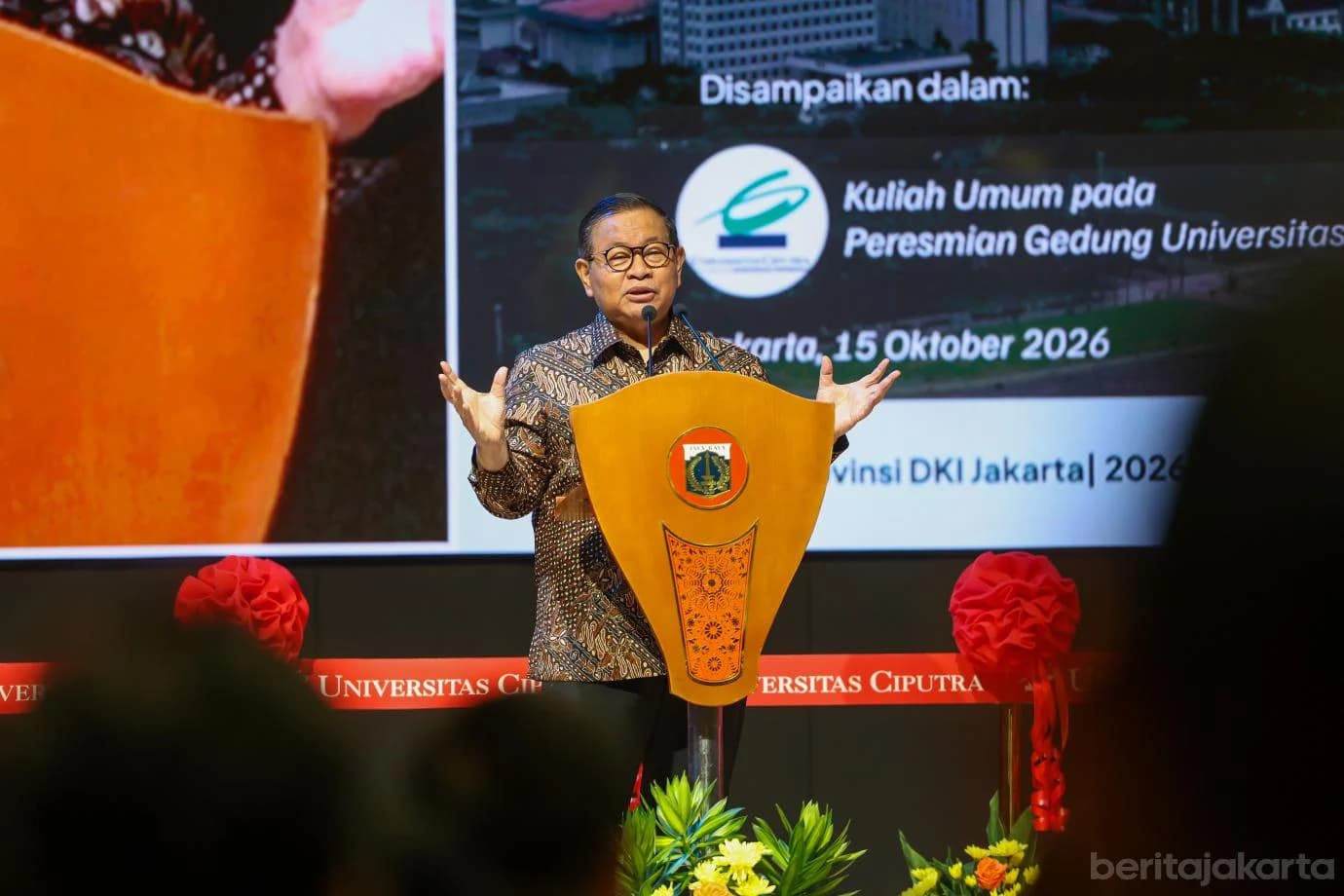 Gubernur DKI Jakarta Pramono Anung