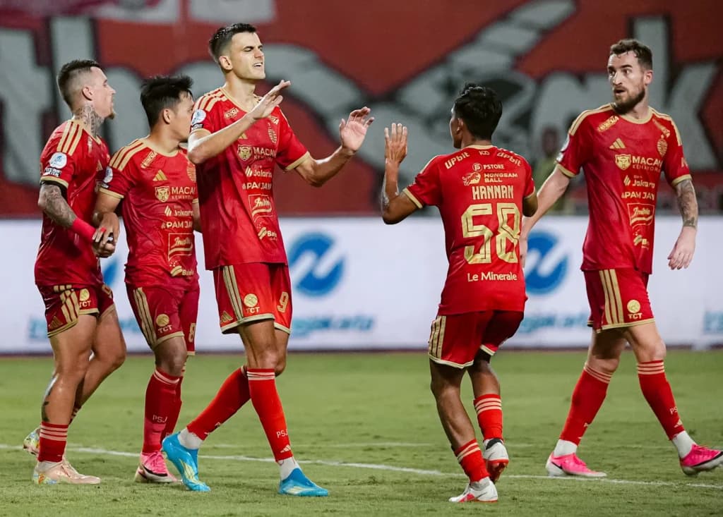 Persija Jakarta meraih kemenangan