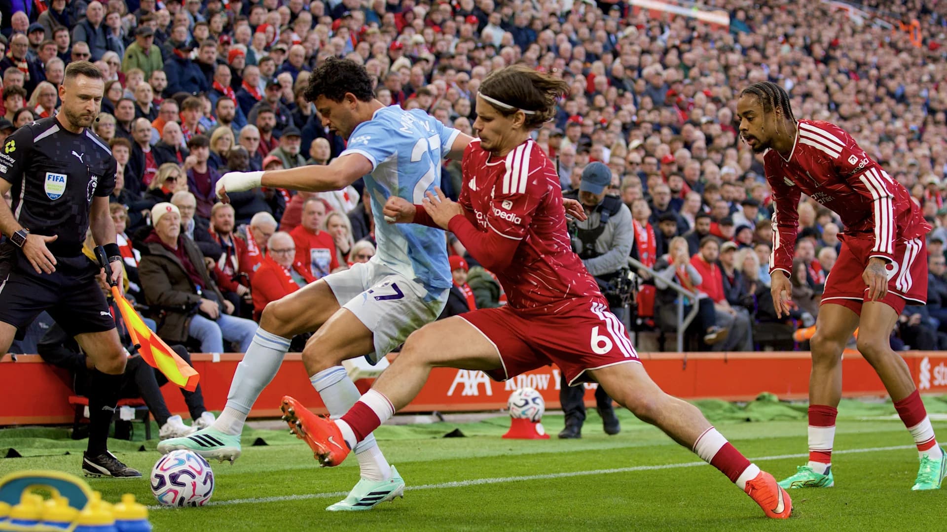 Sayap Liverbird Patah di Anfield: Man City Libas Liverpool 0-3