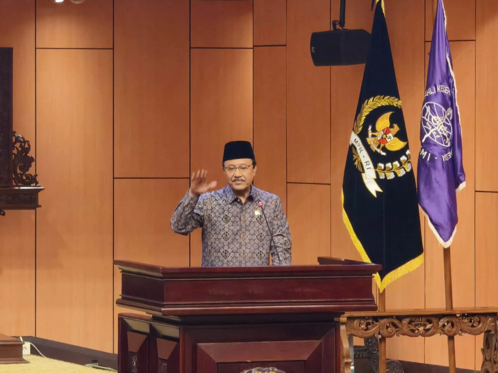 Menteri Sosial Saifullah Yusuf.