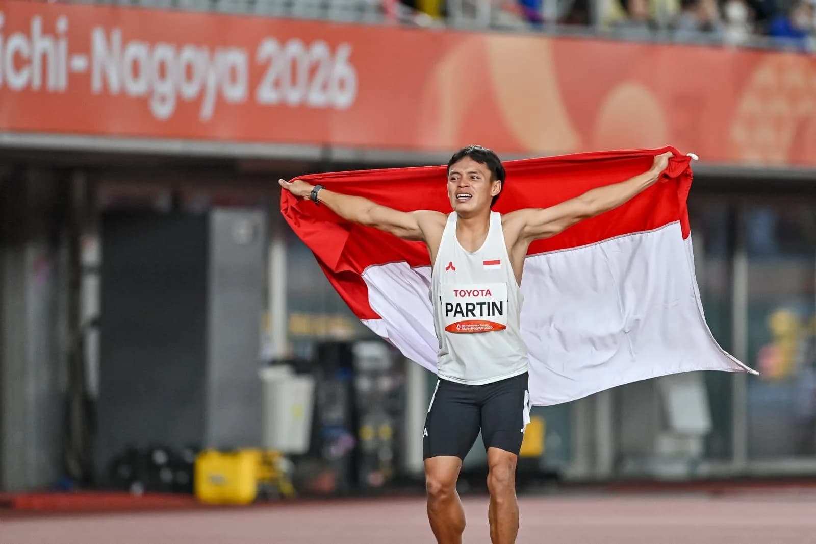 Atlet cabor Para Atletik, Partin