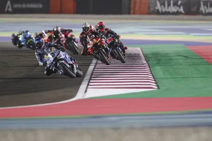 MotoGP di Sirkuit Qatar.