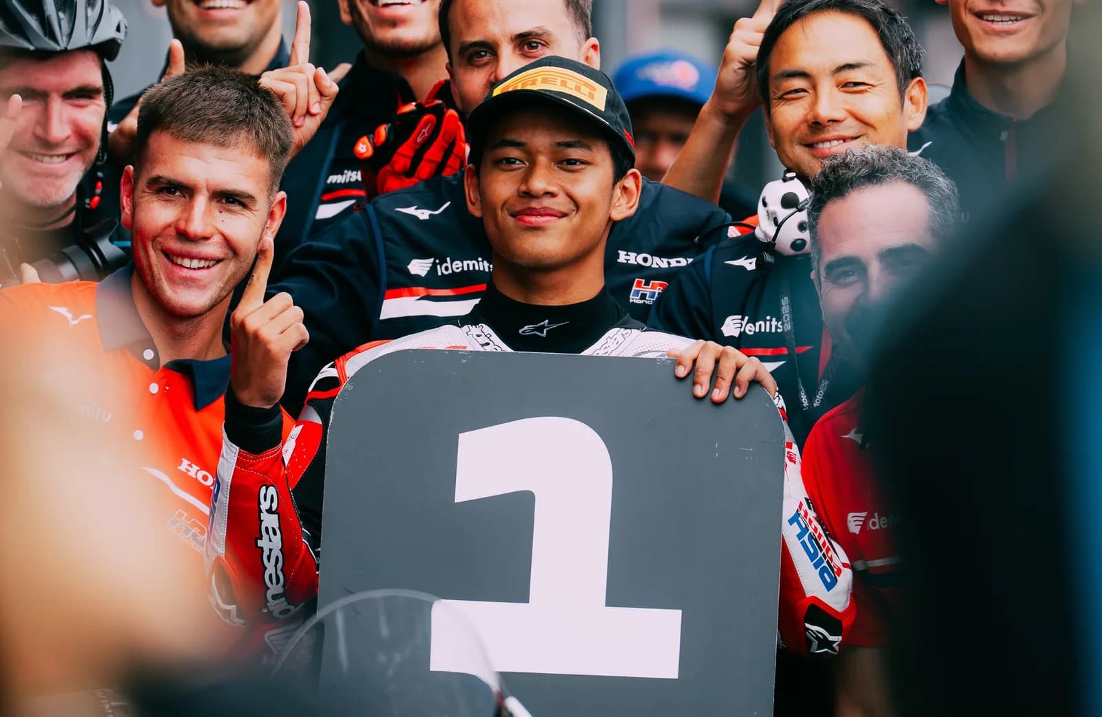Pembalap muda Indonesia, Veda Ega Pratama, dalam Moto3 Australia 2026 di Sirkuit Phillip Island.