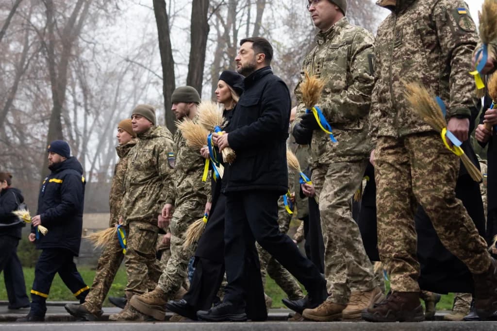 Presiden Ukraina Volodymyr Zelensky