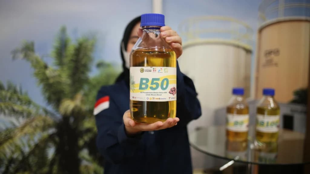 BBM Biodiesel B50. (Sumber: Dok. Kementerian ESDM)