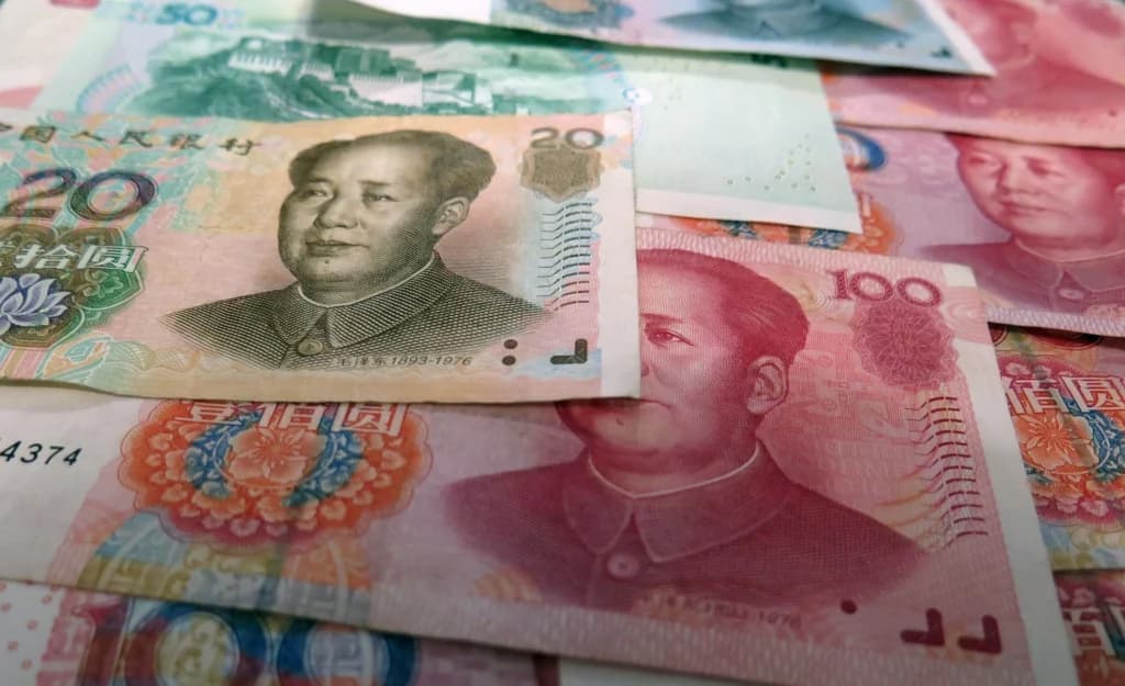 Mata uang China, Yuan.