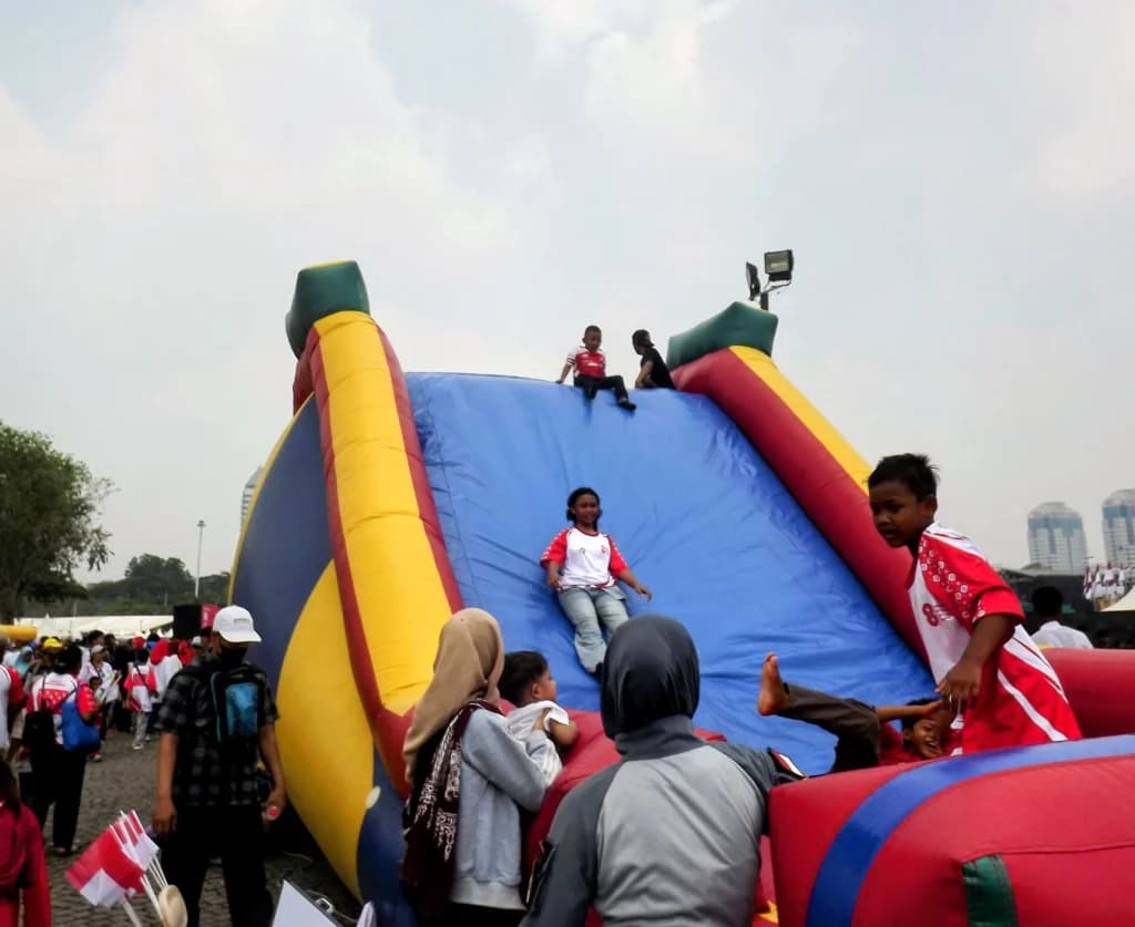 Lima Permainan Anak di Monas Saat 17 Agustusan, Gratis dan Buka Sampai Malam