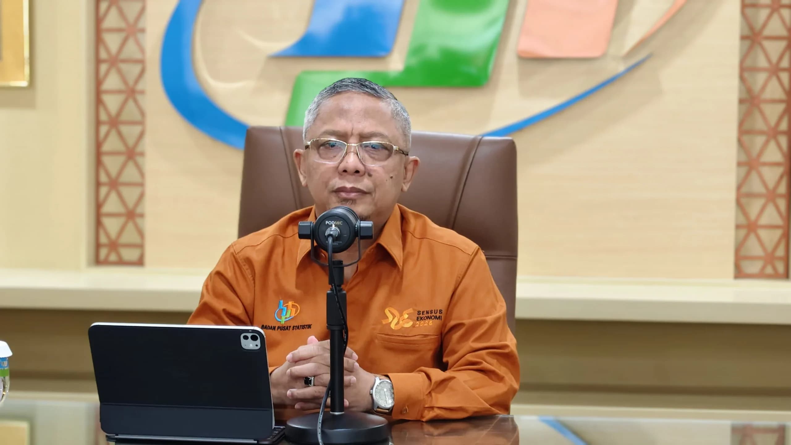 Deputi Bidang Neraca dan Analisis Statistik BPS Moh Edy Mahmud Deputi Bidang Neraca dan Analisis Statistik BPS Moh Edy Mahmud