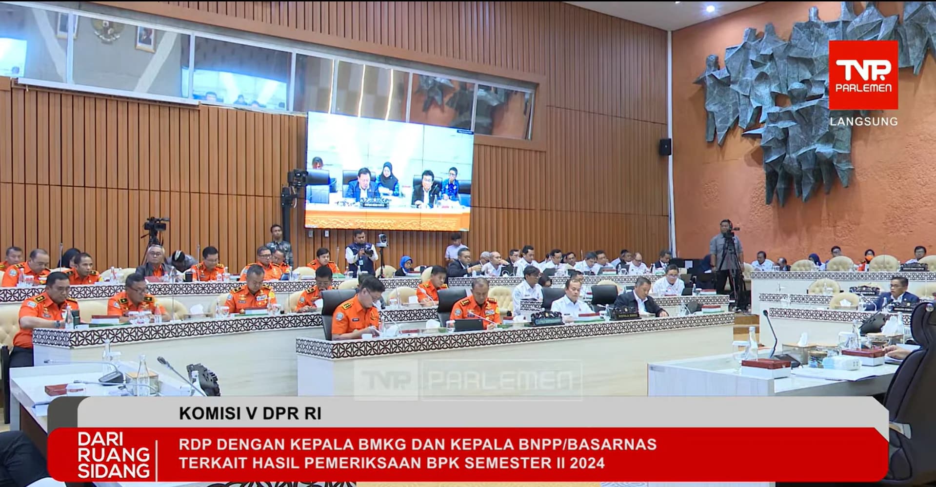 BMKG Rapat Kerja Bersama Komisi V DPR BMKG Rapat Kerja Bersama Komisi V DPR